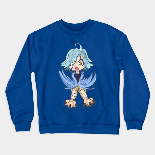 Monster Musume Papi Crewneck Sweatshirt by kelsmister